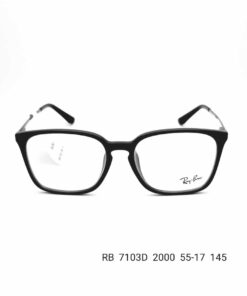 Ray-Ban RB 7103D 2000 55-17 145 shiny black